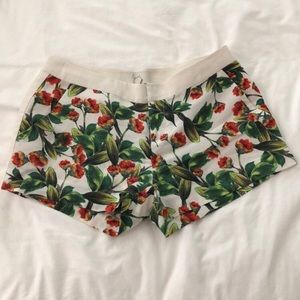 Joie Rare Flower Print Shorts - Sz 4 Silk/Linen